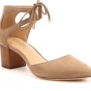 Antonio Melani suede/genuine leather heels- size 8.5